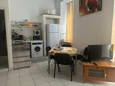 Cuisine ou kitchenette dans l'établissement studio campichi