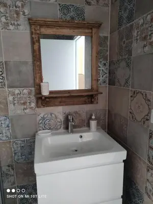 Salle de bains dans l'établissement Grand studio classé 3 etoiles
