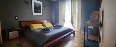 Un ou plusieurs lits dans un hébergement de l'établissement Chambre d'hôtes Casa Lucia