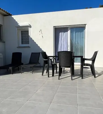 Balcon ou terrasse dans l'établissement Maison T1 bis Corse