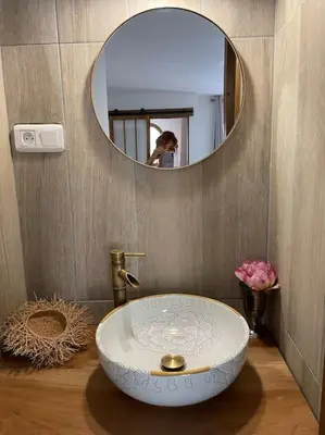 Salle de bains dans l'établissement BERGERIE LA NEPITA