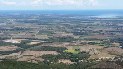 Paysage naturel près de la maison de vacances