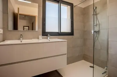 Salle de bains dans l'établissement Di Luce