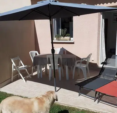 Terrasse ou espace extérieur de l'établissement Les villas de Mélody
