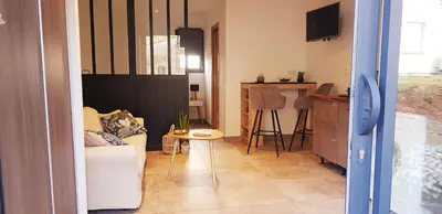 Coin salon dans l'établissement Casa