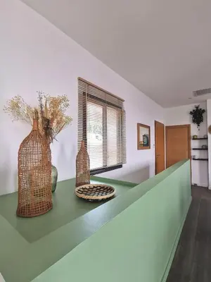 Cuisine ou kitchenette dans l'établissement Casa Lunga à Erbalunga- A deux pas de la plage
