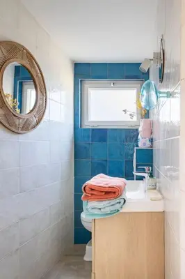 Salle de bains dans l'établissement La Maison de B