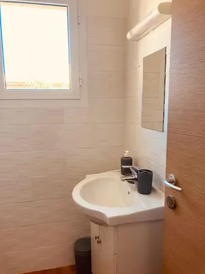 Salle de bains dans l'établissement Punta di Mare