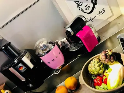 Nourriture dans l'appartement ou à proximité