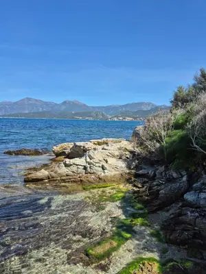 Paysage naturel près de la maison de vacances