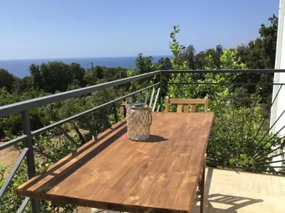 Paysage naturel près de la maison de vacances