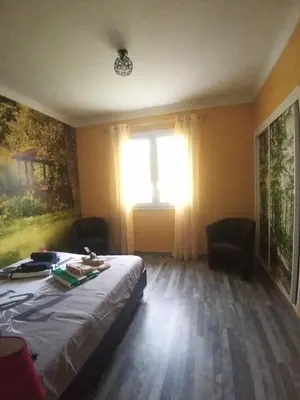 Un ou plusieurs lits dans un hébergement de l'établissement HAUT VILLA MESANGES EN BORD DE MER !