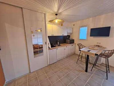 Cuisine ou kitchenette dans l'établissement Casa Punta Di Vista