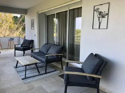 Coin salon dans l'établissement L'UMBRIA