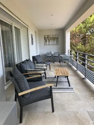Balcon ou terrasse dans l'établissement L'UMBRIA
