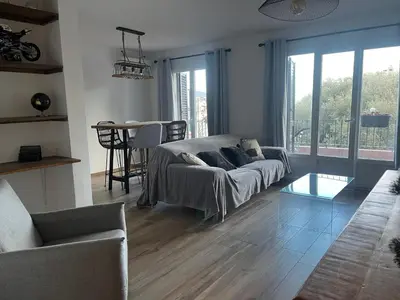 Un ou plusieurs lits dans un hébergement de l'établissement Appartement - Bastia
