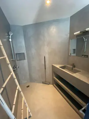 Salle de bains dans l'établissement Casa Costa