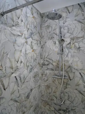 Salle de bains dans l'établissement Casa l'Ortulanu