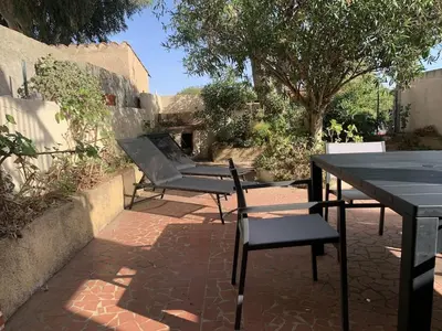 Terrasse ou espace extérieur de l'établissement Les Mouettes