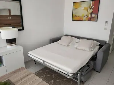 Un ou plusieurs lits dans un hébergement de l'établissement COEUR DE CALVI