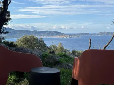 Paysage naturel près de le camping