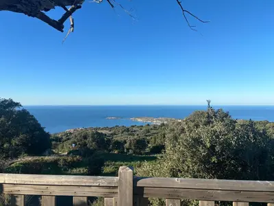 Paysage naturel près de le camping
