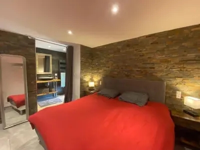 Un ou plusieurs lits dans un hébergement de l'établissement Maison de caractère, Zilia, au pied du Montegrossu