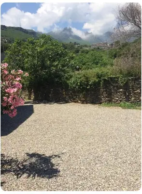 Paysage naturel près de la maison de vacances
