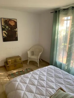 Un ou plusieurs lits dans un hébergement de l'établissement VILLA Bord de Mer