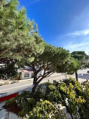 Jardin de l'établissement Joli studio Calvi 50m plage