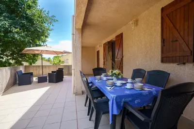 Coin salon dans l'établissement La Caletta Corsa Apartments - 2 Camere con Terrazza Privata, Aria Condizionata, 100m dal Mare