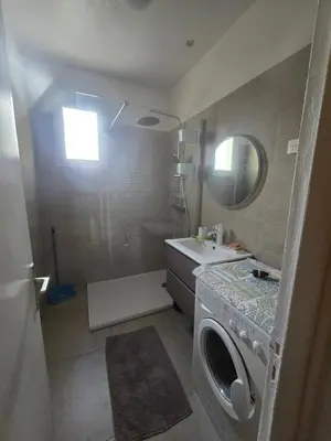 Salle de bains dans l'établissement villa gambotti
