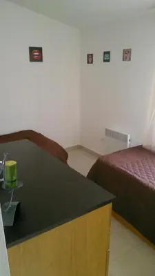 Un ou plusieurs lits dans un hébergement de l'établissement VILLA T3 bord de mer - vue mer à 500 m de la plage- piscine chauffée A CASETTA DI A SPIAGGIA