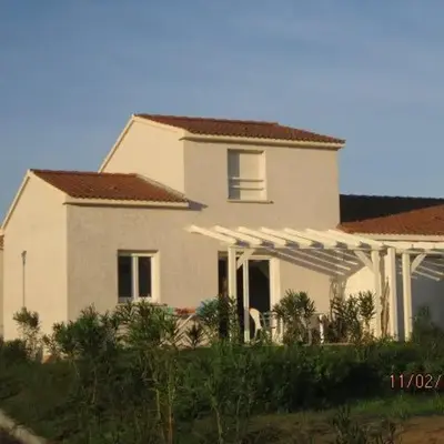 VILLA T3 bord de mer - vue mer à 500 m de la plage- piscine chauffée A CASETTA DI A SPIAGGIA