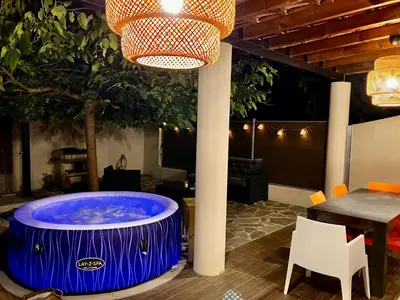 Plan de l'établissement Villa Carletti à 3min des plages (7pers. - 3ch.)